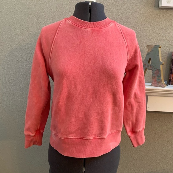 Free People Tops - intimately free people coral sweatshirt x small